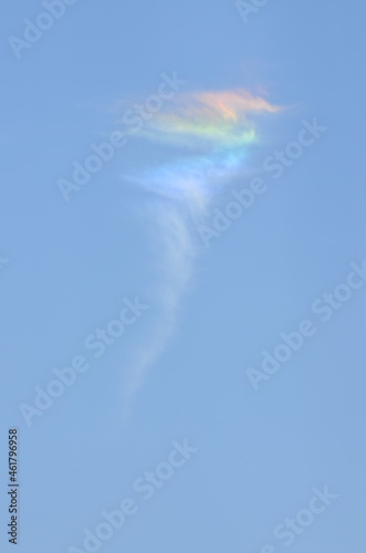 Nuvola arcobaleno Isola d'Elba © Riccardo