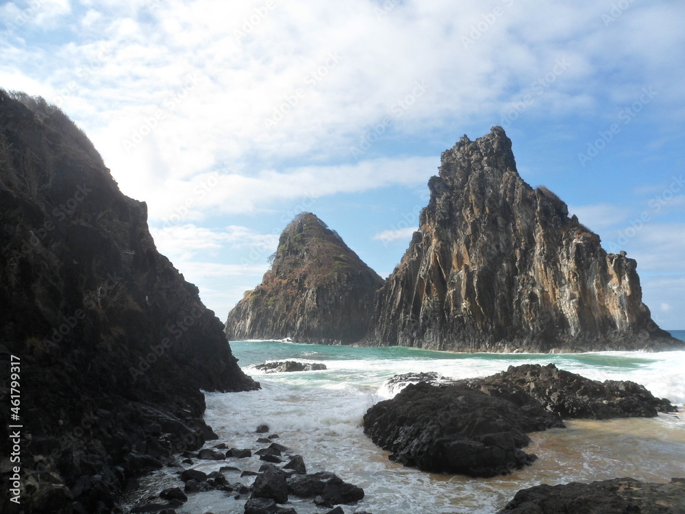 Fernando de Noronha praia e morro dois irmãos Fernando de Noronha praia e morro dois irmãos