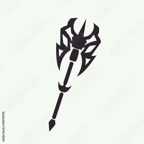 Malacath Symbol from The Elder Scrolls Vector Illustration	
