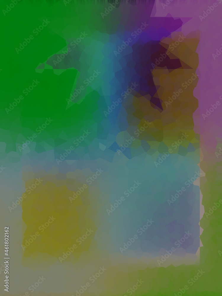 Fototapeta premium An abstract multicolored mosaic grunge background image.