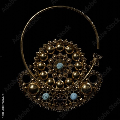 3D Reconstructed Uyghur Earring