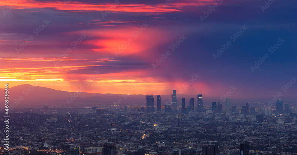 Los Angeles sunrising