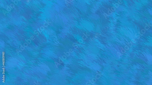 ふさふさテクスチャ　ブルー