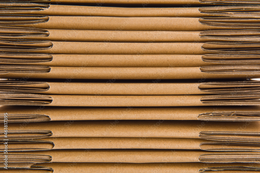 Fototapeta premium corrugated cardboard, cardboard boxes paper work