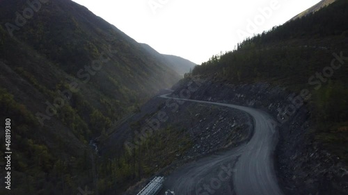 road in the mountains