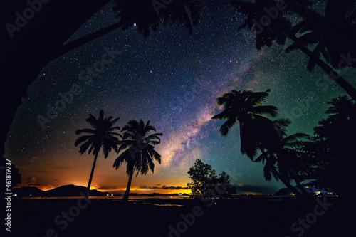Milky Way in Koh Samui Thailand