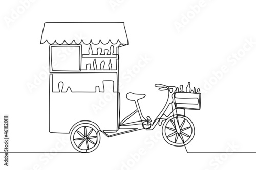 Mobile coffee stall or food truck