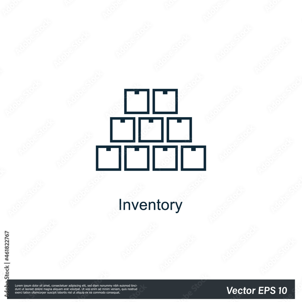 warehouse icon symbol simple design element warehouse icon symbol simple design element