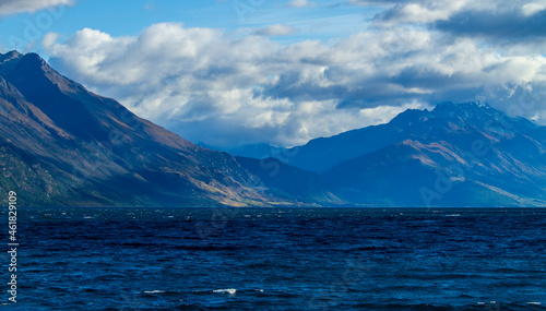 lake and blue sky