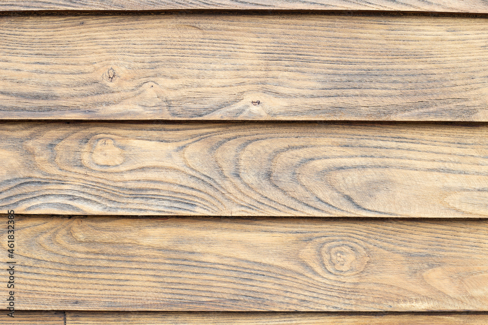 old and weathered acacia wood planks. beautiful and very marked wood