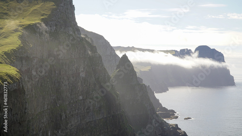 Wallpaper Mural Beinisvørð cliff on Suðuroy Island in the Faroe Islands of Denmark. Torontodigital.ca