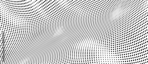 The halftone texture is monochrome. Vector chaotic background