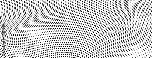 The halftone texture is monochrome. Vector chaotic background