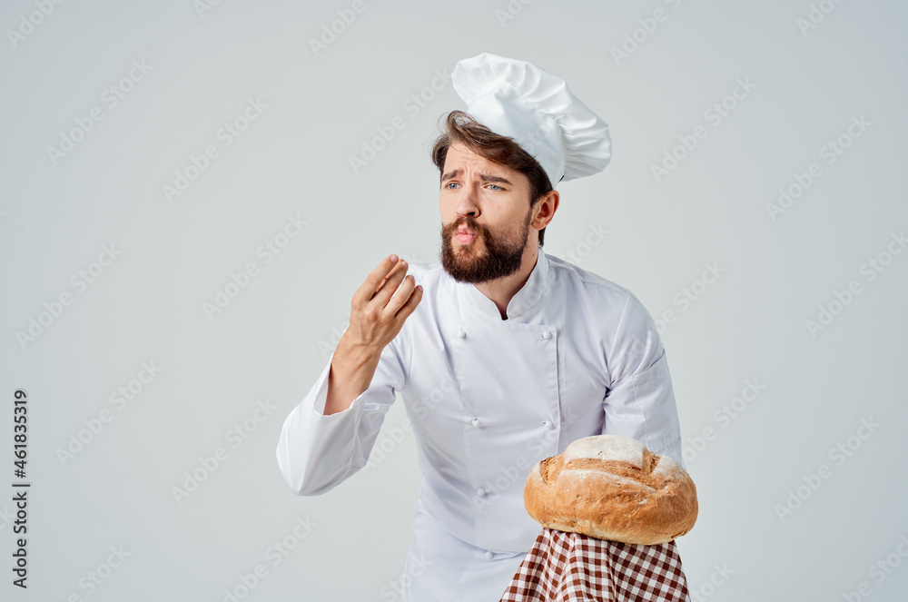 male cook Cooking bakery isolated background male cook Cooking bakery isolated background