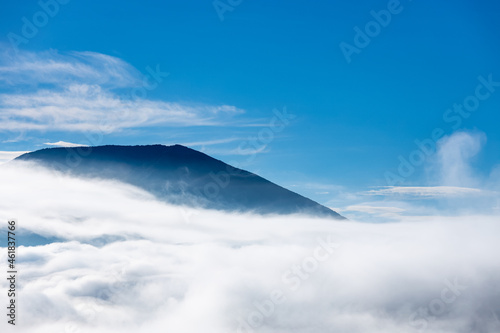 男体山の雲海
