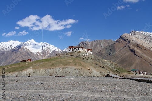 Rangdum Monastery  in the Suru Valley, in Zanskar Ladakh India photo