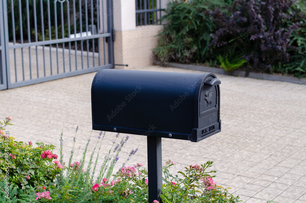 Box for letters at home. Box for newspapers. Mailbox. Box for letters at home. Box for newspapers. Mailbox.