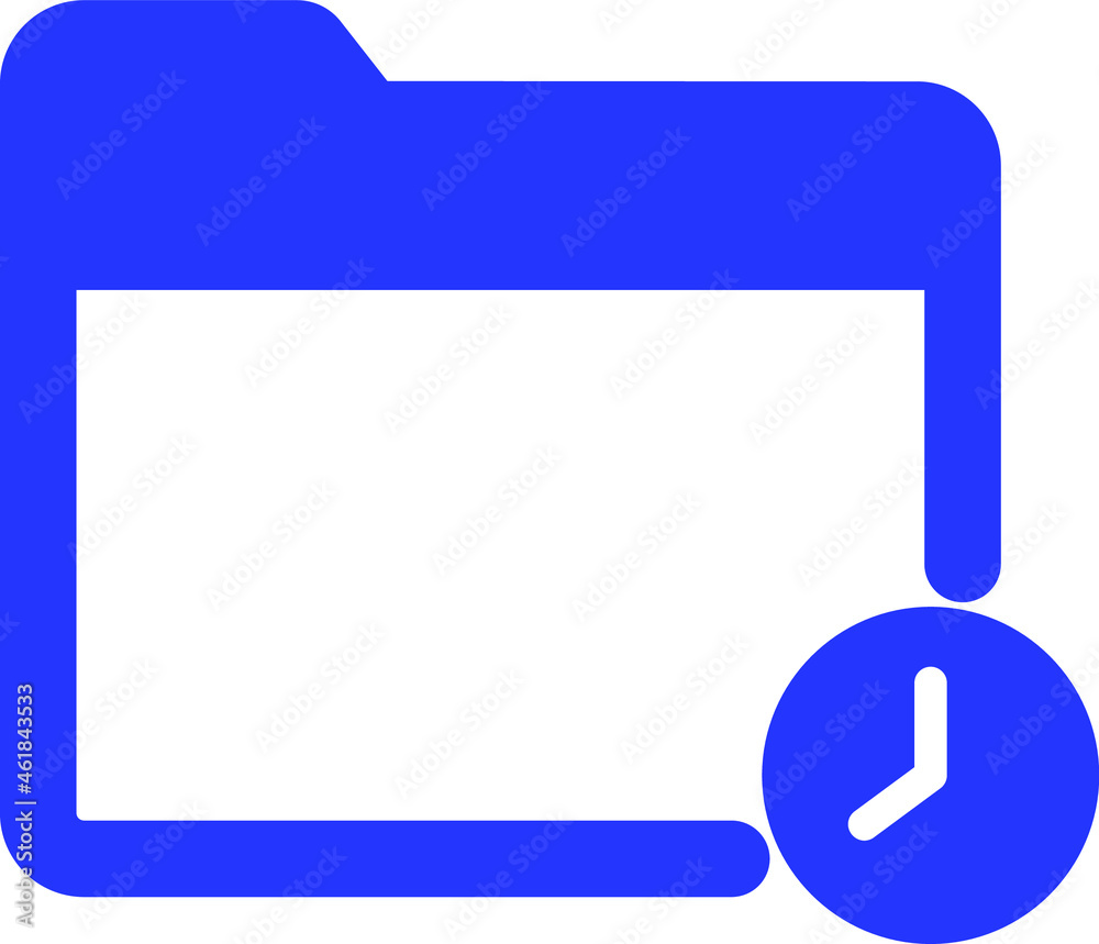 Clock folder Isolated Vector icon which can easily modify or edit
Clock folder Isolated Vector icon which can easily modify or edit