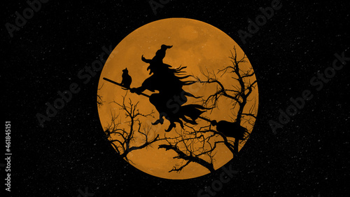 scary halloween background