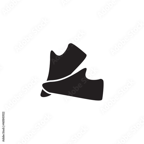 Man shoes factory company logo design