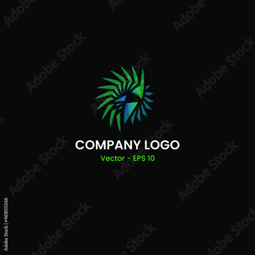 abstract logo design, eye logo