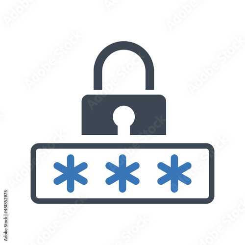 Lock password icon