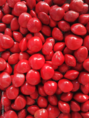 Saga Seed/Acacia beans red in colour