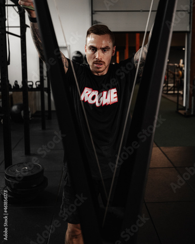 Canvas Print CrossFit - Ski Erg