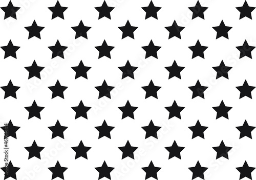 vector of the american flag stars union - 50 stars