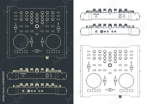 DJ controller blueprints