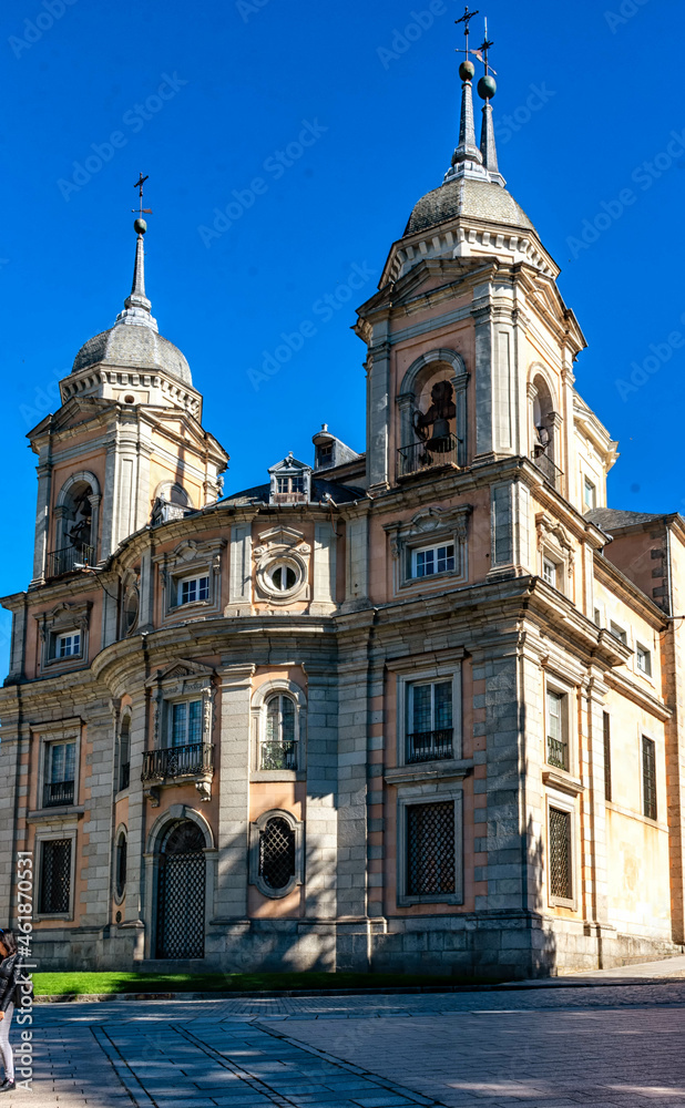 Fototapeta premium Real Colegiata del palacio de la Granja de San Idelfonso, Segovia