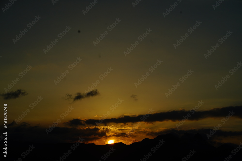 Obraz premium sunset in the sky