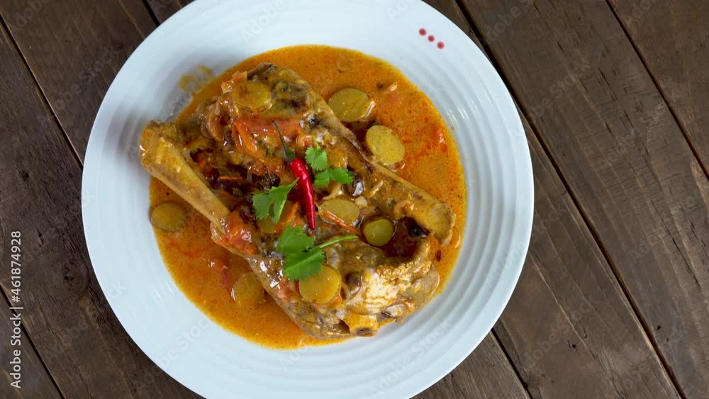 authentic sous vide Greek curry lamb shank authentic sous vide Greek curry lamb shank