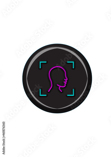 Face Recognition Icon