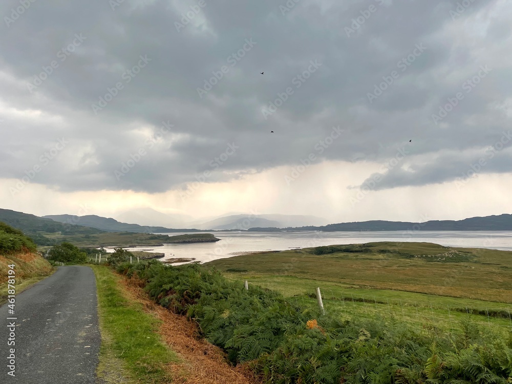 Fototapeta premium road to the sea