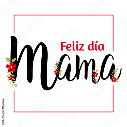Feliz día de la Madre Mother's day tarjeta