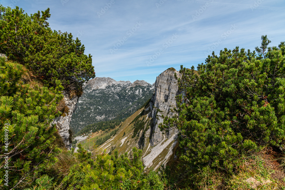 Breathtaking Alpine landscape on Loser Mountain, Ausseerland, Austria