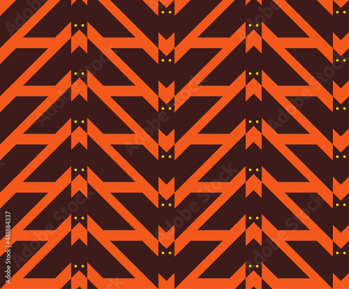 Halloween bats pattern for print and decoration. Vector illustration.