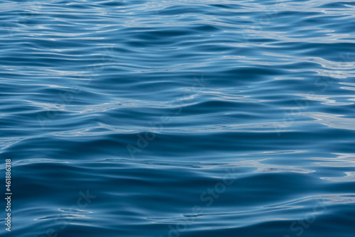 Gentle Ocean Ripples in shades of blue.