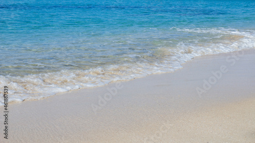 beautiful ocean landscape outdoor in summer natural sea background