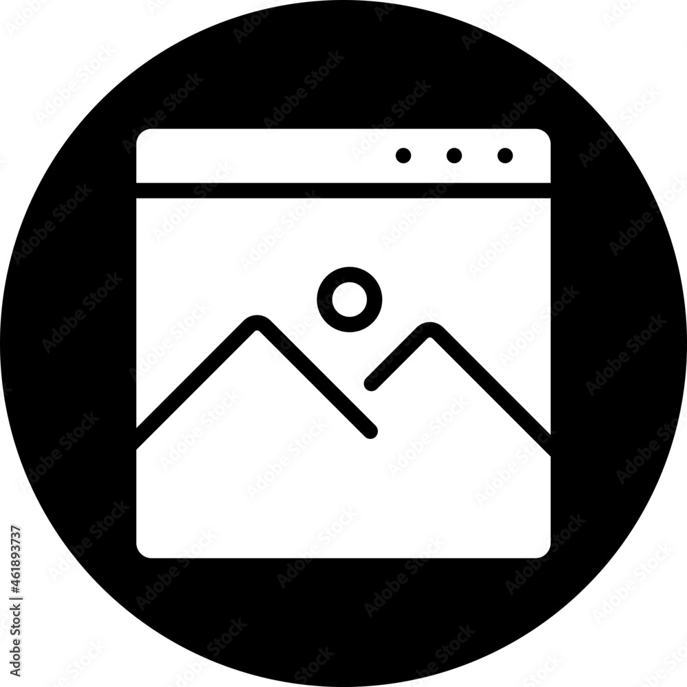 web design glyph icon web design glyph icon