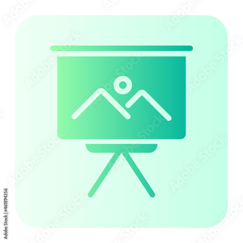 canvas gradient icon