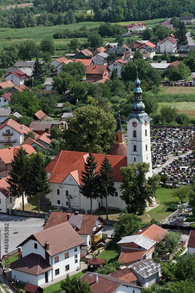 Church of the Saint Vitus in Brdovec, Croatia