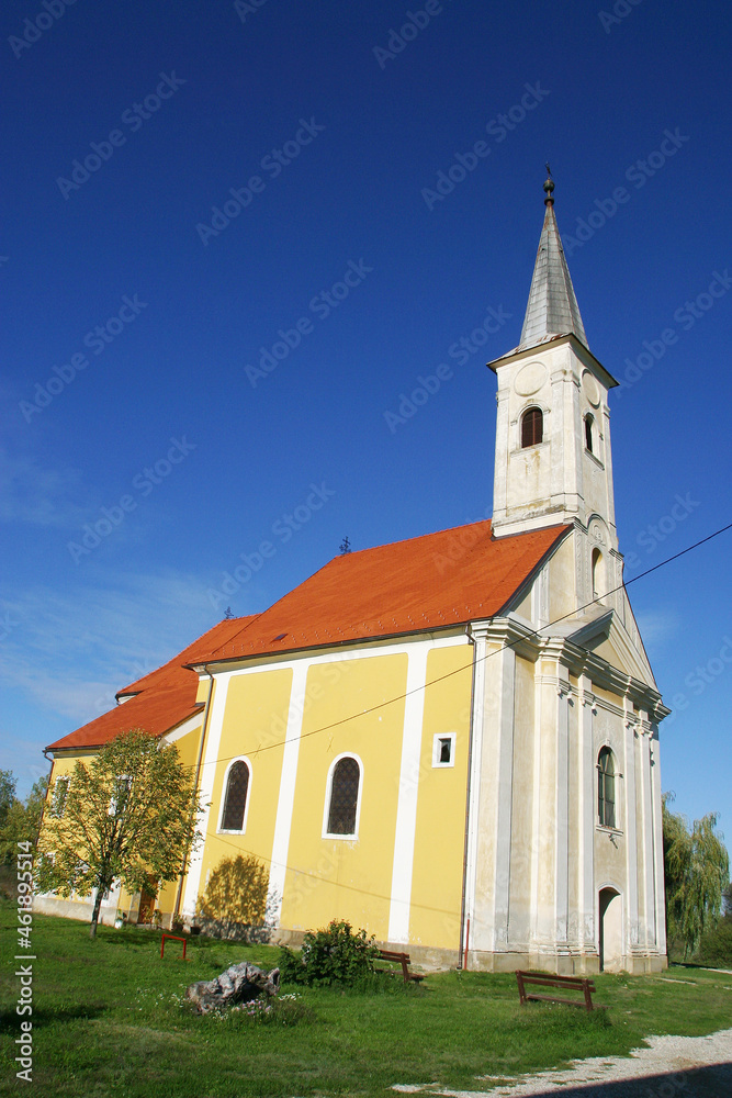 Church of Saints Nicholas and Vitus in Zazina, Croatia