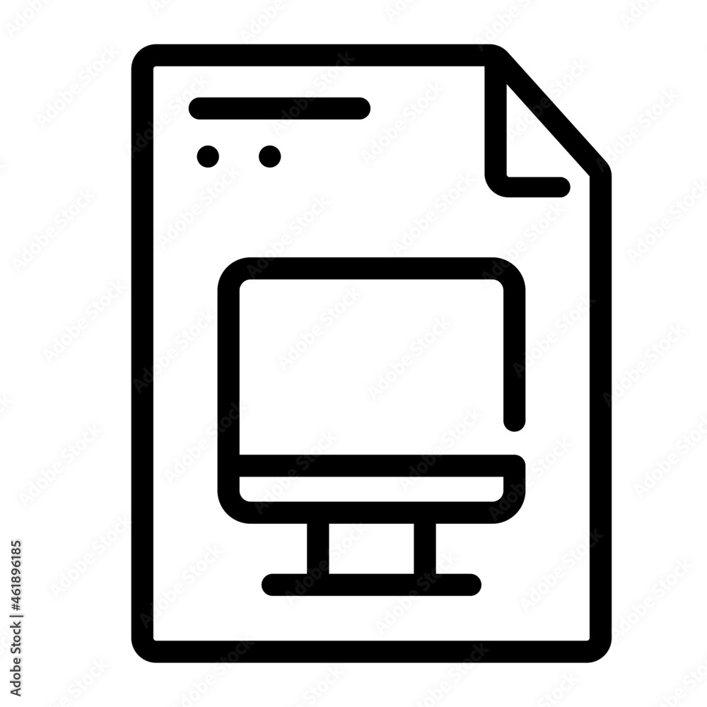 digital line icon digital line icon