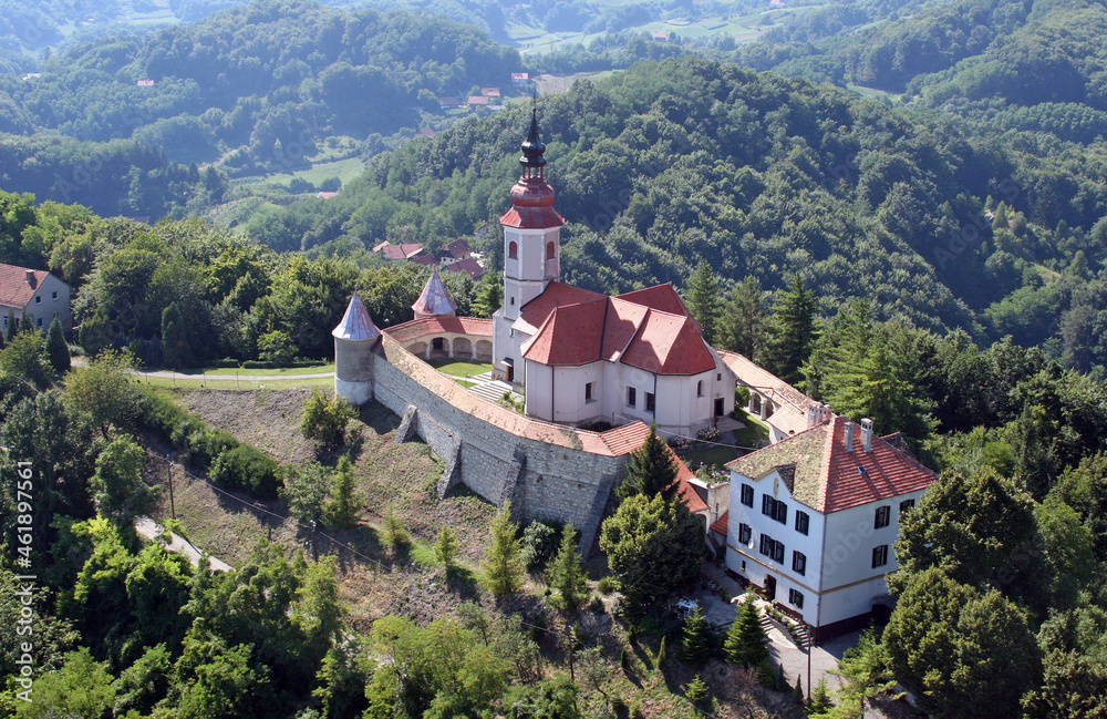 Parish Church of the Visitation of the Virgin Mary in Vinagora, Croatia