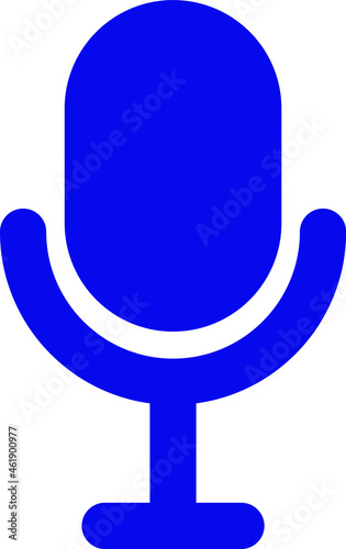 Mic Vector icon that can easily modify or edit