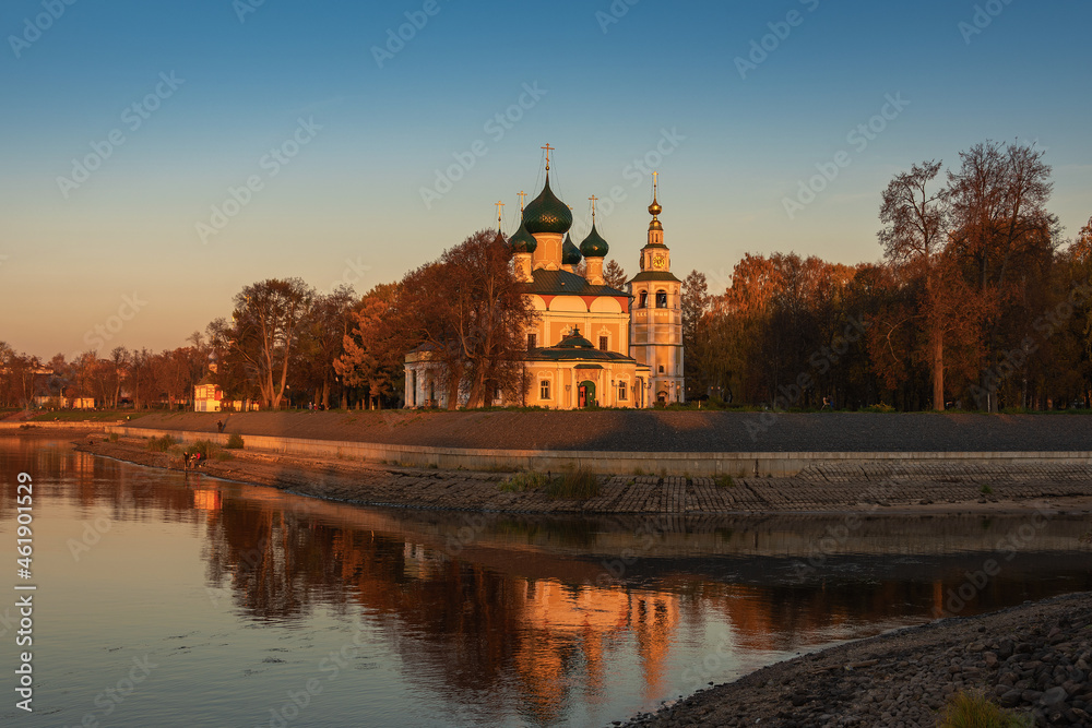 Spaso-Preobrazhensky Cathedral in ancient town of Uglich in Russia Spaso-Preobrazhensky Cathedral in ancient town of Uglich in Russia