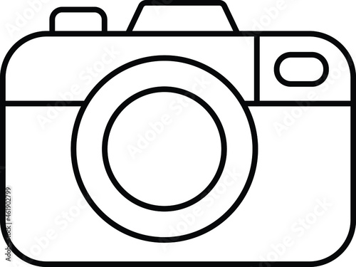 Camera Vector icon that can easily modify or edit

