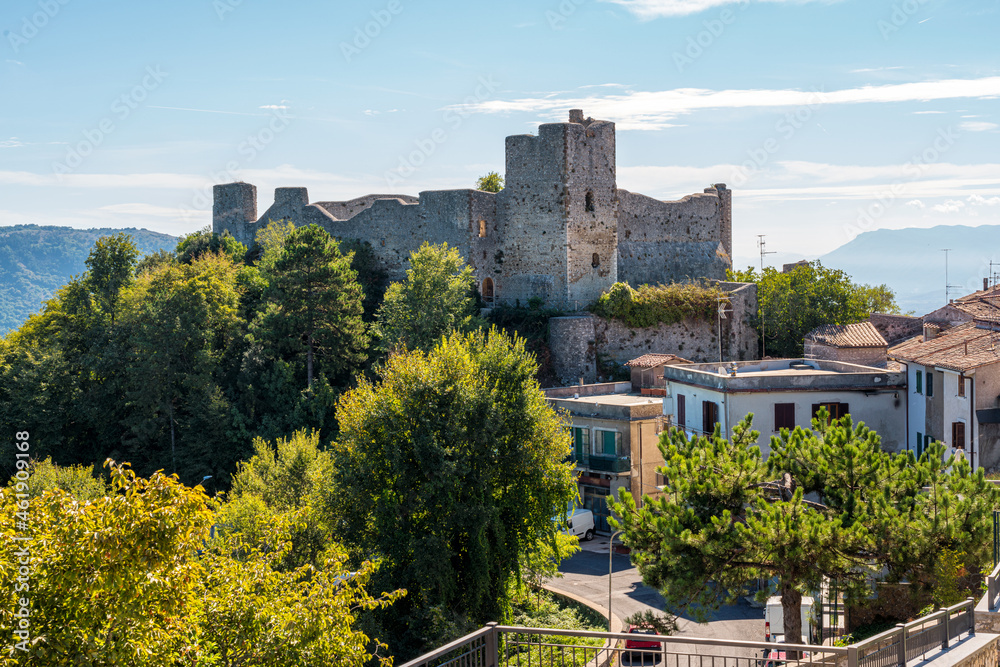 Scenic sight in Castel San Pietro Romano, near Rome, Lazio, Italy.